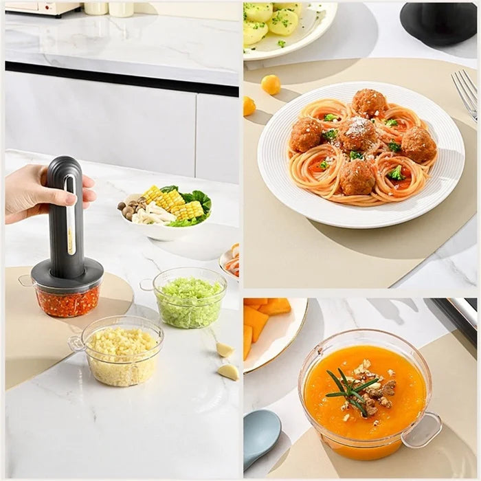 FastPrep 4-Bowl Rechargeable Chopper