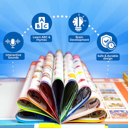 Learning Interactive First Phonics Sound Book (2-7year)