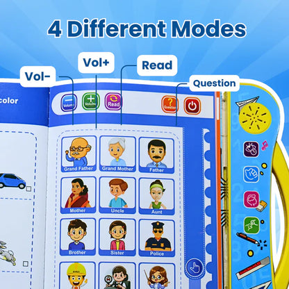 Learning Interactive First Phonics Sound Book (2-7year)