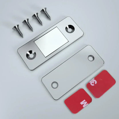 🚪 BUY 1 GET 9 FREE! 🔥 Non-Perforated Magnetic Door Closer - Easy Installation & Silent Closure, Ideal for Home and Office ✨